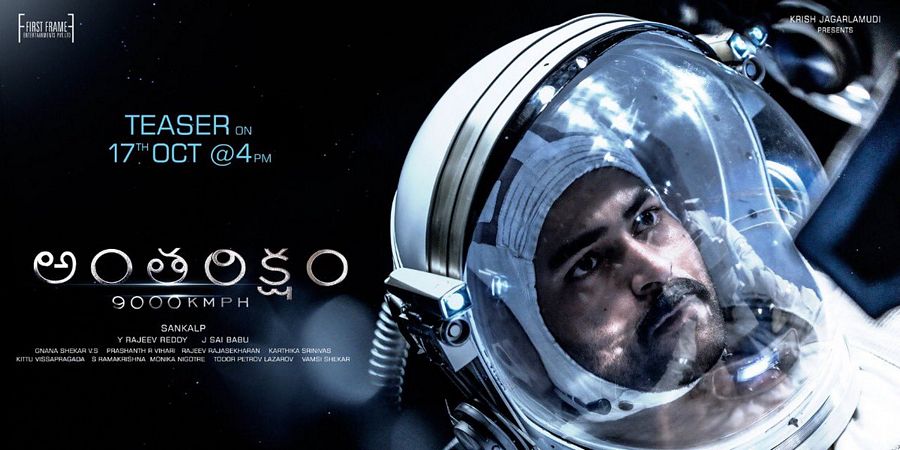 Varun Tej Antariksham First Look Poster