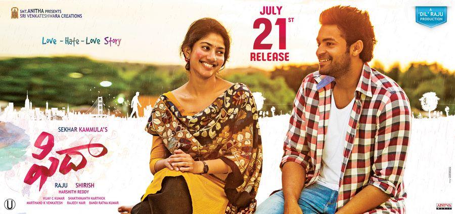 Varun Tej's Fidaa Movie Posters