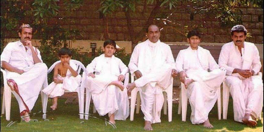 Venkatesh Family Rare Pictures