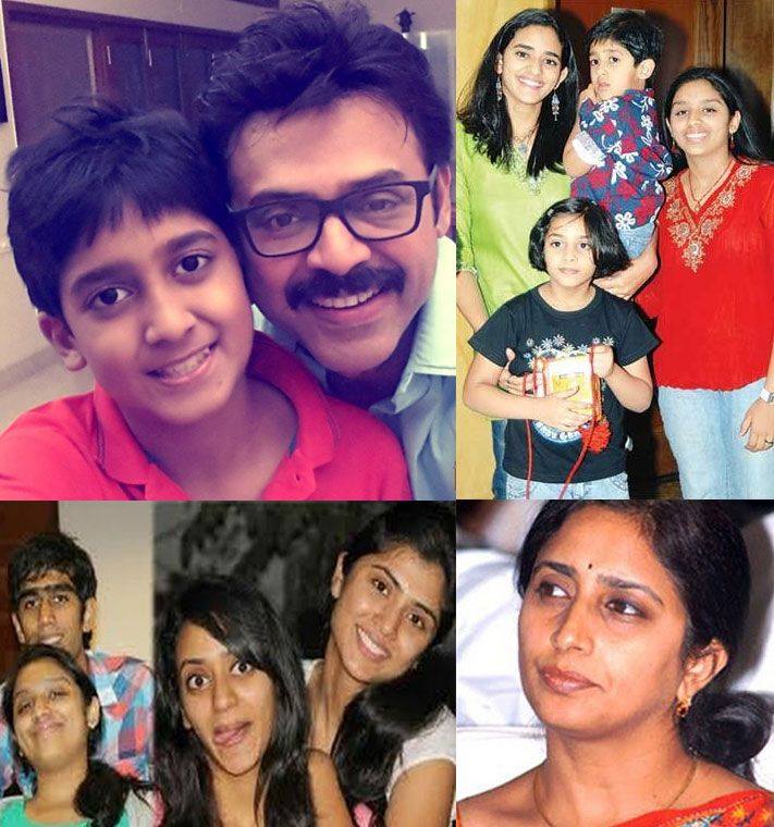 Venkatesh Family Rare Pictures