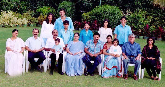 Venkatesh Family Rare Pictures