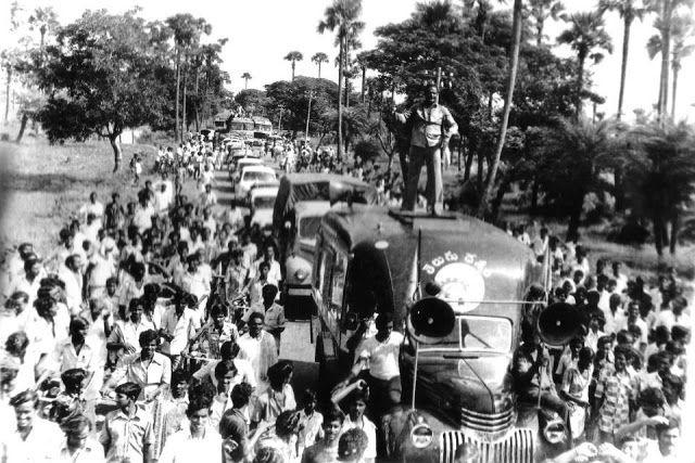 Sr NTR Rare & Unseen Stills During Political Campaign