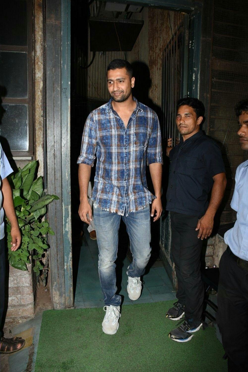 Vicky Kaushal spotted outside his Hotel
