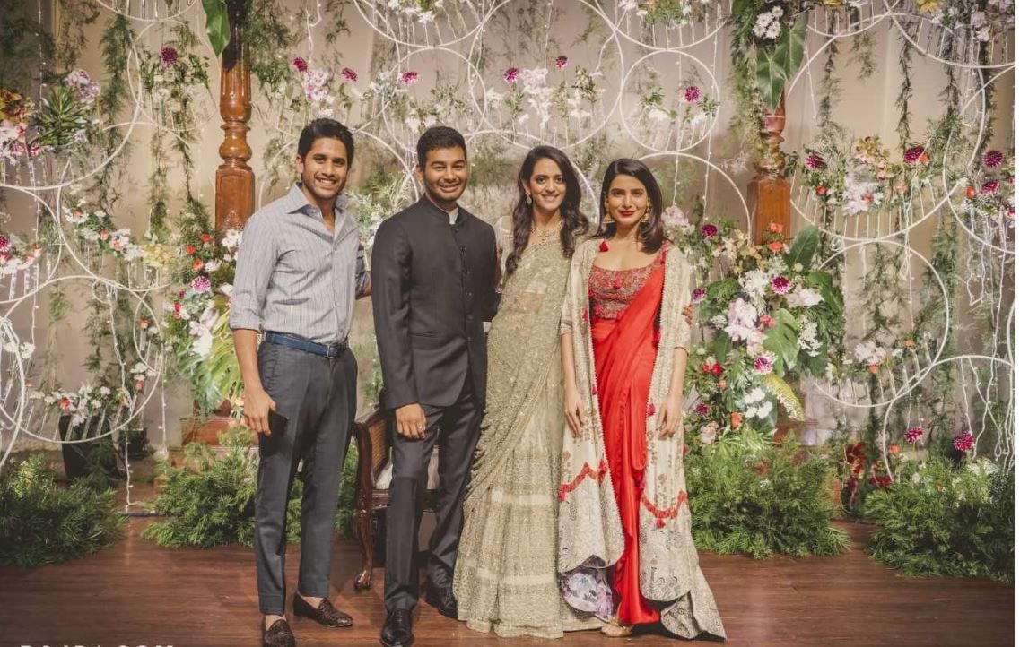 Victory Venkatesh Daughter Asritha and Vinayak Reddy Wedding Reception Photos