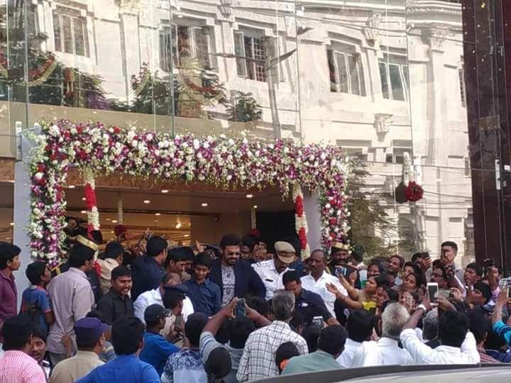 Victory Venkatesh Stylish stills in Shopping Mall Ad & Opening Clicks