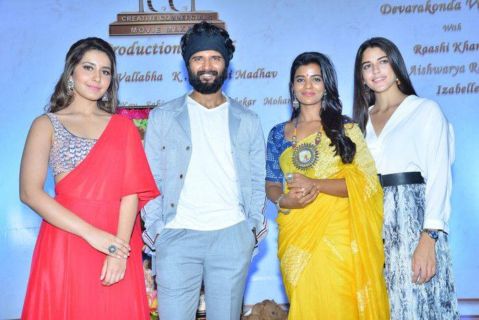 Vijay Devarakonda New Movie Opening Photos