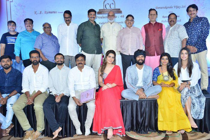 Vijay Devarakonda New Movie Opening Photos