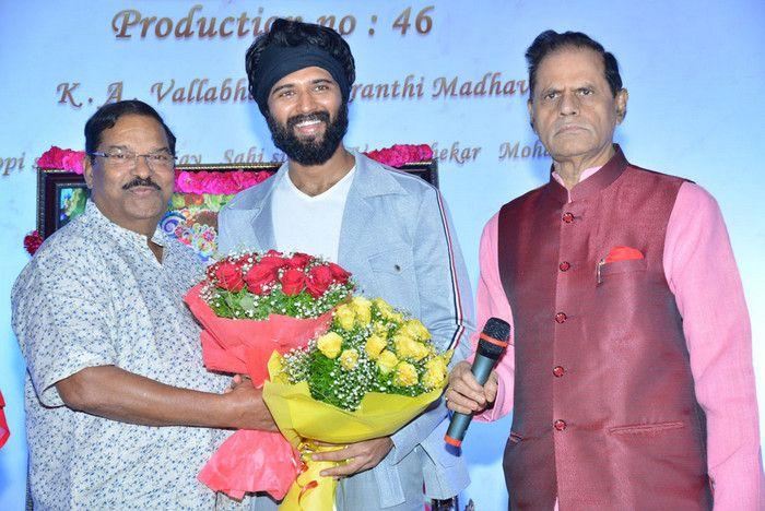 Vijay Devarakonda New Movie Opening Photos