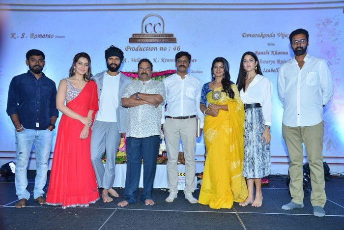 Vijay Devarakonda New Movie Opening Photos