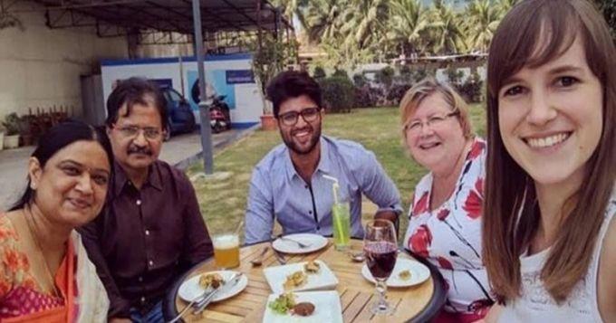 Vijay Devarakonda With His Foreign Love Vimmy Photos