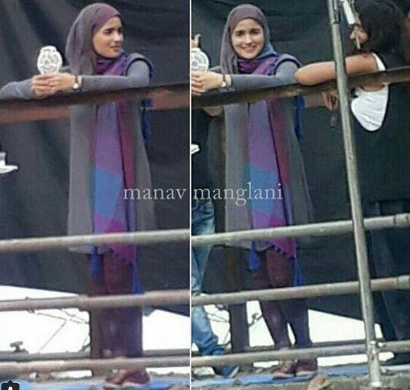 Viral Photos: Alia Bhatt & Ranveer Singh Shoot Gully Boys at Mumbai Railway Station