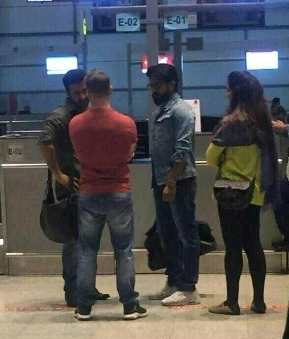 Viral Photos: Young Tiger NTR & Mega Powerstar RamCharan snapped at airport