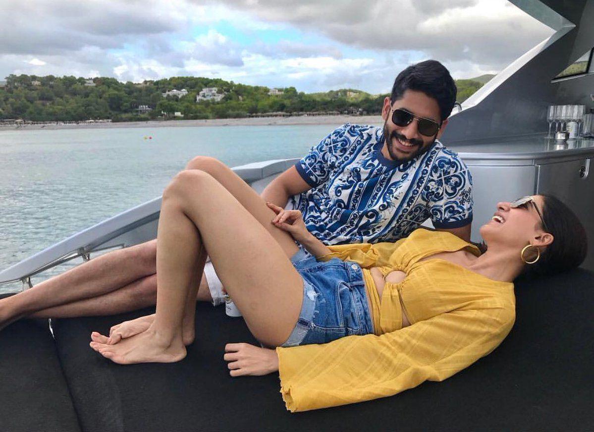 Viral Pics of Naga Chaitanya & Samatha from their vacation in Ibiza