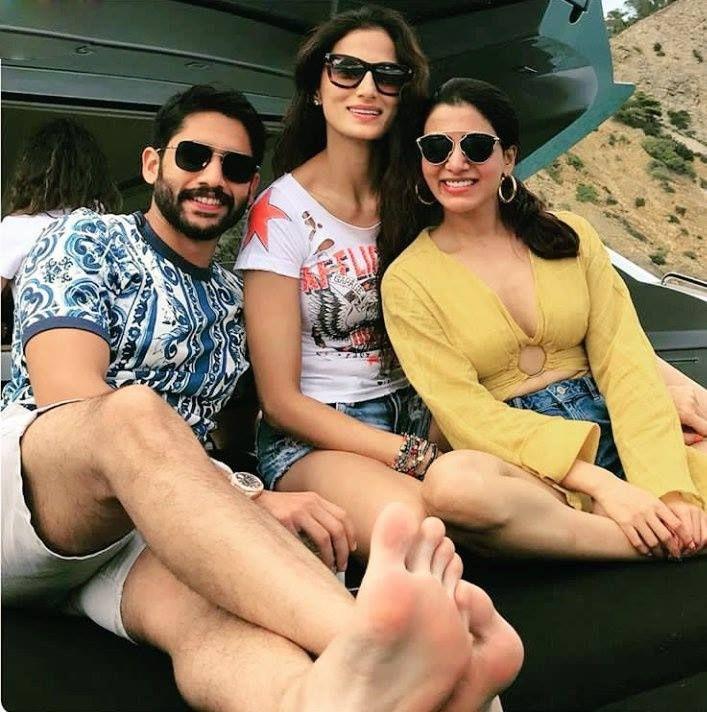 Viral Pics of Naga Chaitanya & Samatha from their vacation in Ibiza