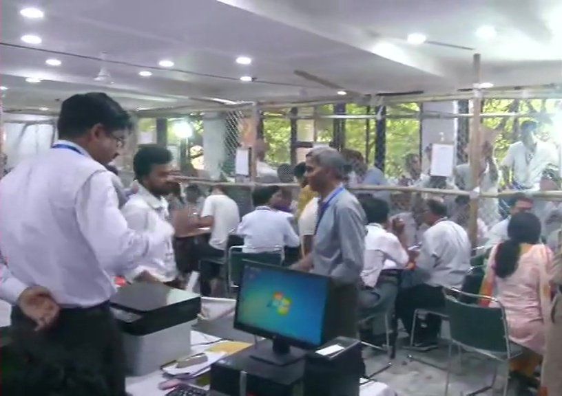 Vote counting underway at Siri Complex