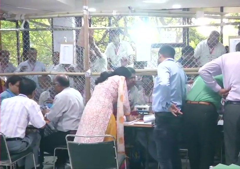 Vote counting underway at Siri Complex