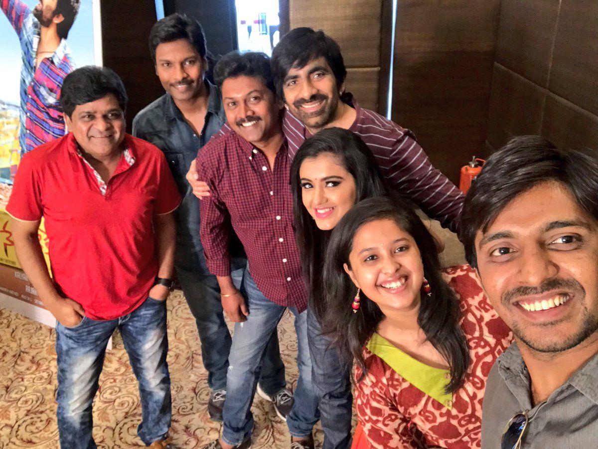 Working Stills of Mass Maharaja RaviTeja's NelaTicket