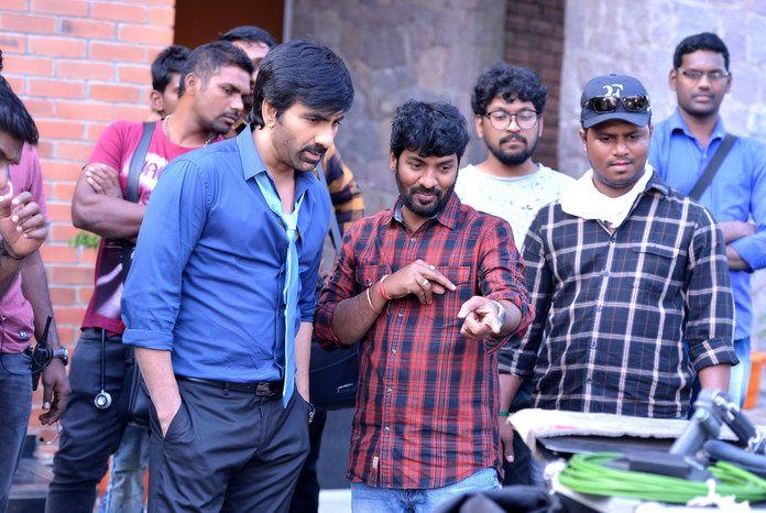 Working Stills of Mass Maharaja RaviTeja's NelaTicket