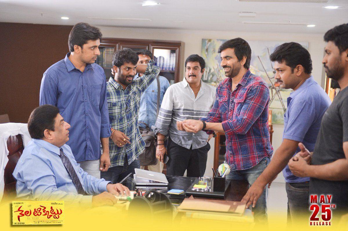 Working Stills of Mass Maharaja RaviTeja's NelaTicket