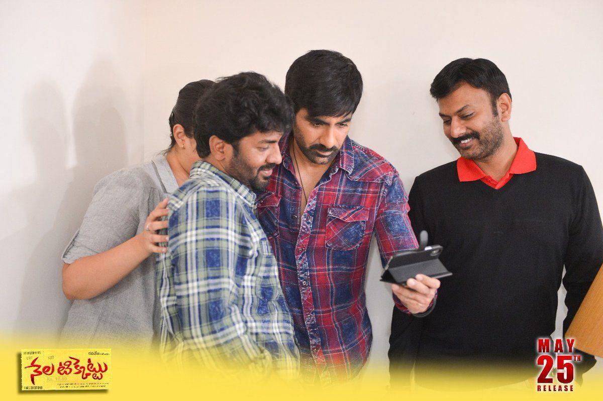 Working Stills of Mass Maharaja RaviTeja's NelaTicket