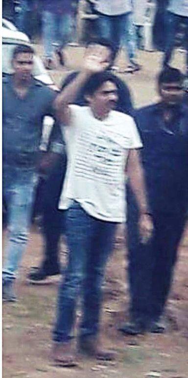 Working Stills of Pawan Kalyan from the sets of PSPK25