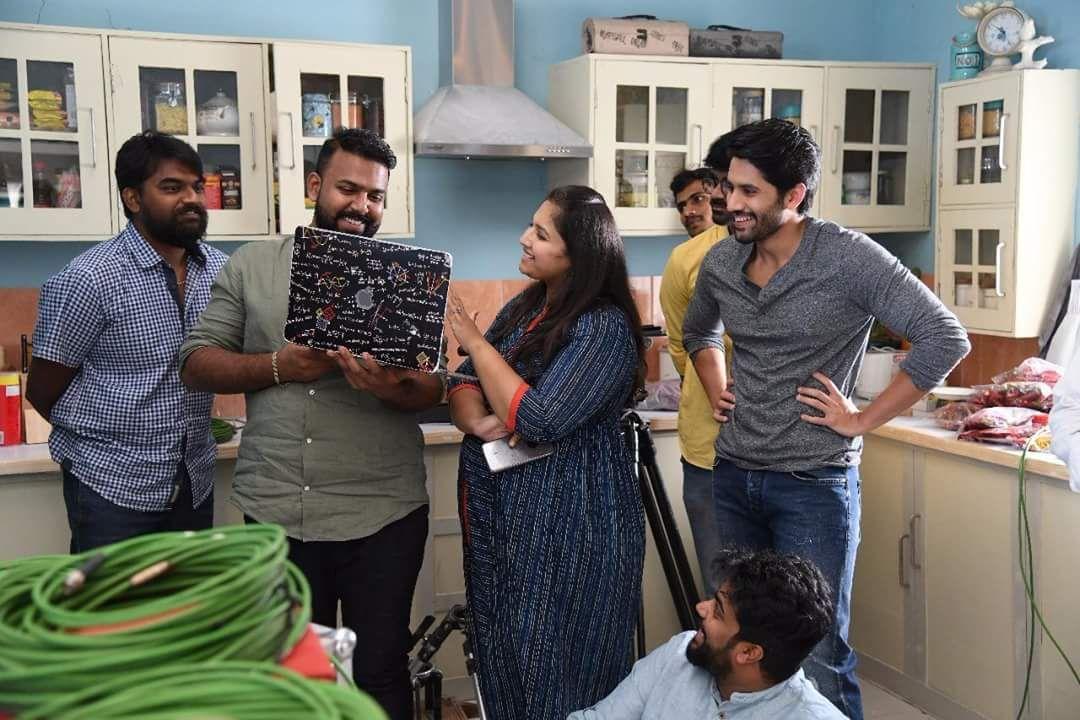 Working stills of Naga Chaitanya & Samantha's Big Bazar AD Shoot