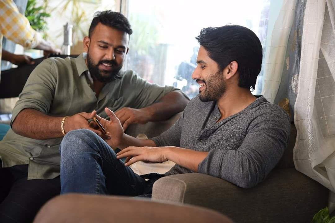 Working stills of Naga Chaitanya & Samantha's Big Bazar AD Shoot
