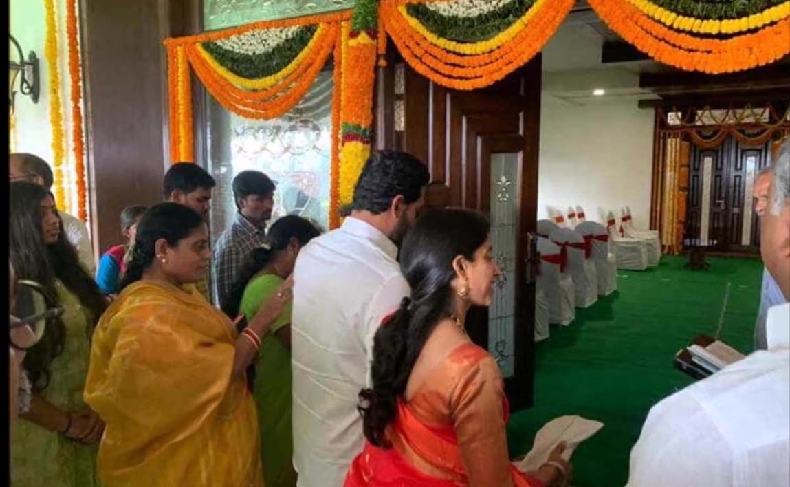 YS Jagan New Housewarming Ceremony Photos