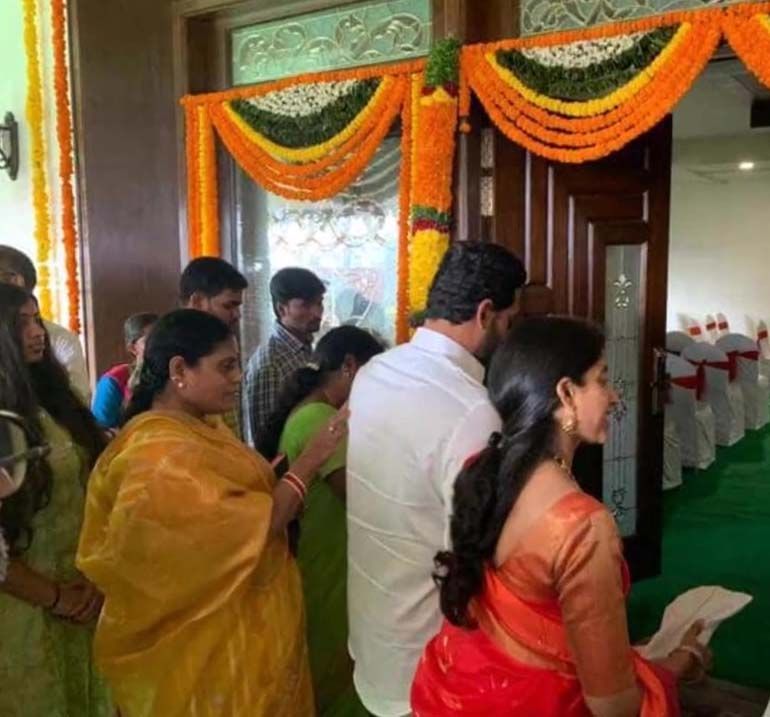 YS Jagan New Housewarming Ceremony Photos