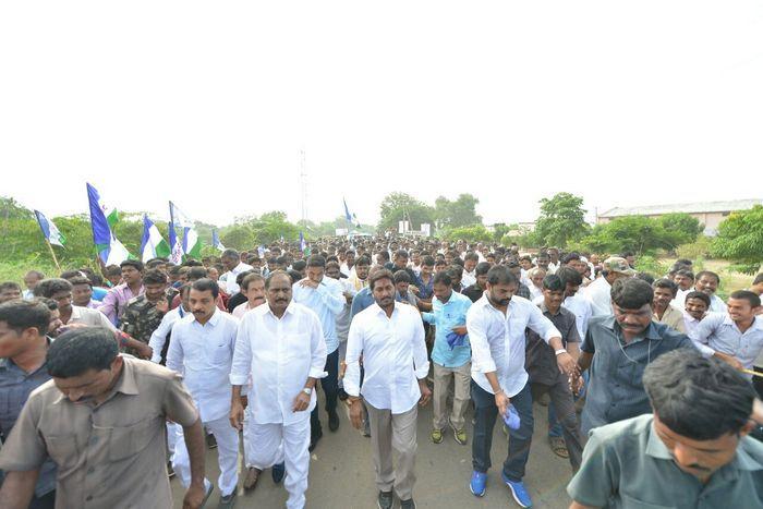 YS Jagan Praja Sankalpa Yatra Day 8 Photos