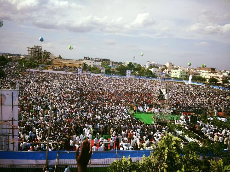 YS Jagan Public Meet at Nandyala Photos