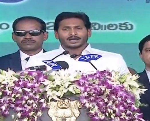 YS Jagan Swearing in Ceremony Pics