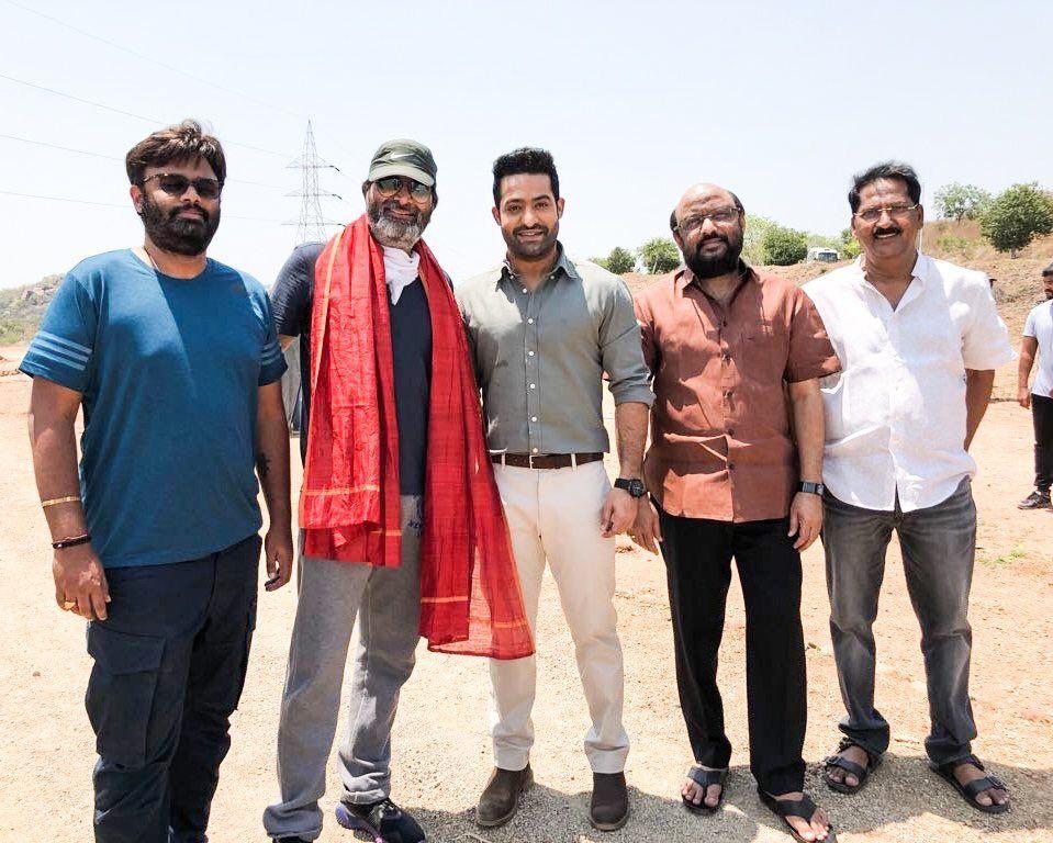 Young Tiger NTR & Trivikram has started regular shoot for NTR 28 Film Today