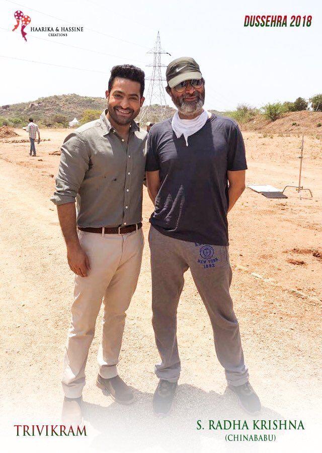 Young Tiger NTR & Trivikram has started regular shoot for NTR 28 Film Today