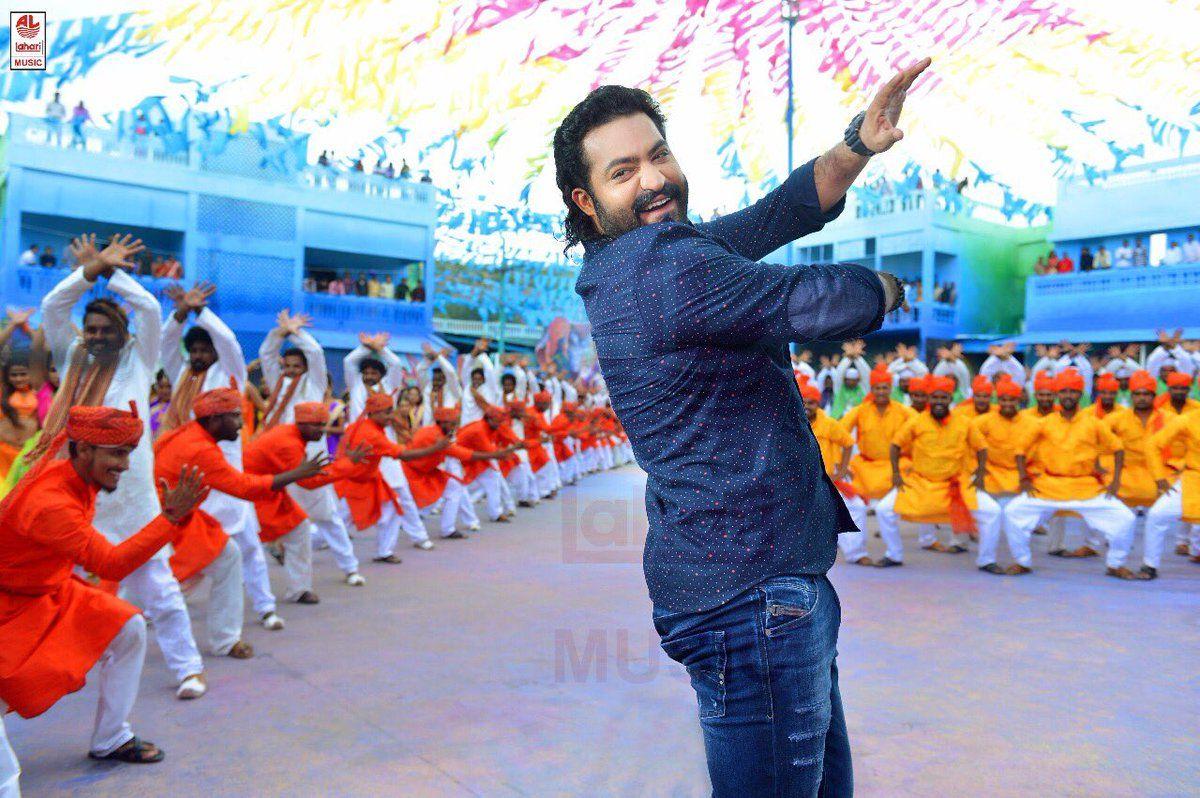 Young Tiger NTR Jai Lava Kusa Movie New Posters & Working Stills Released