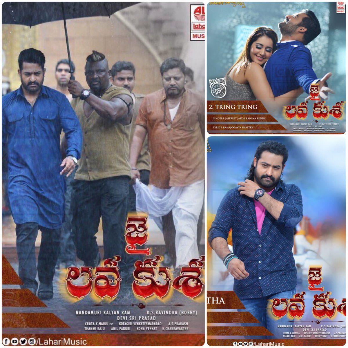 Young Tiger NTR Jai Lava Kusa Movie New Posters & Working Stills Released