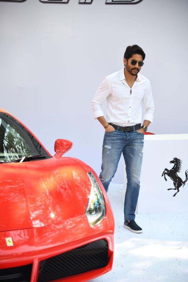 Yuva Samrat Naga Chaitanya at Super Car Show 2017 Hyderabad Photos