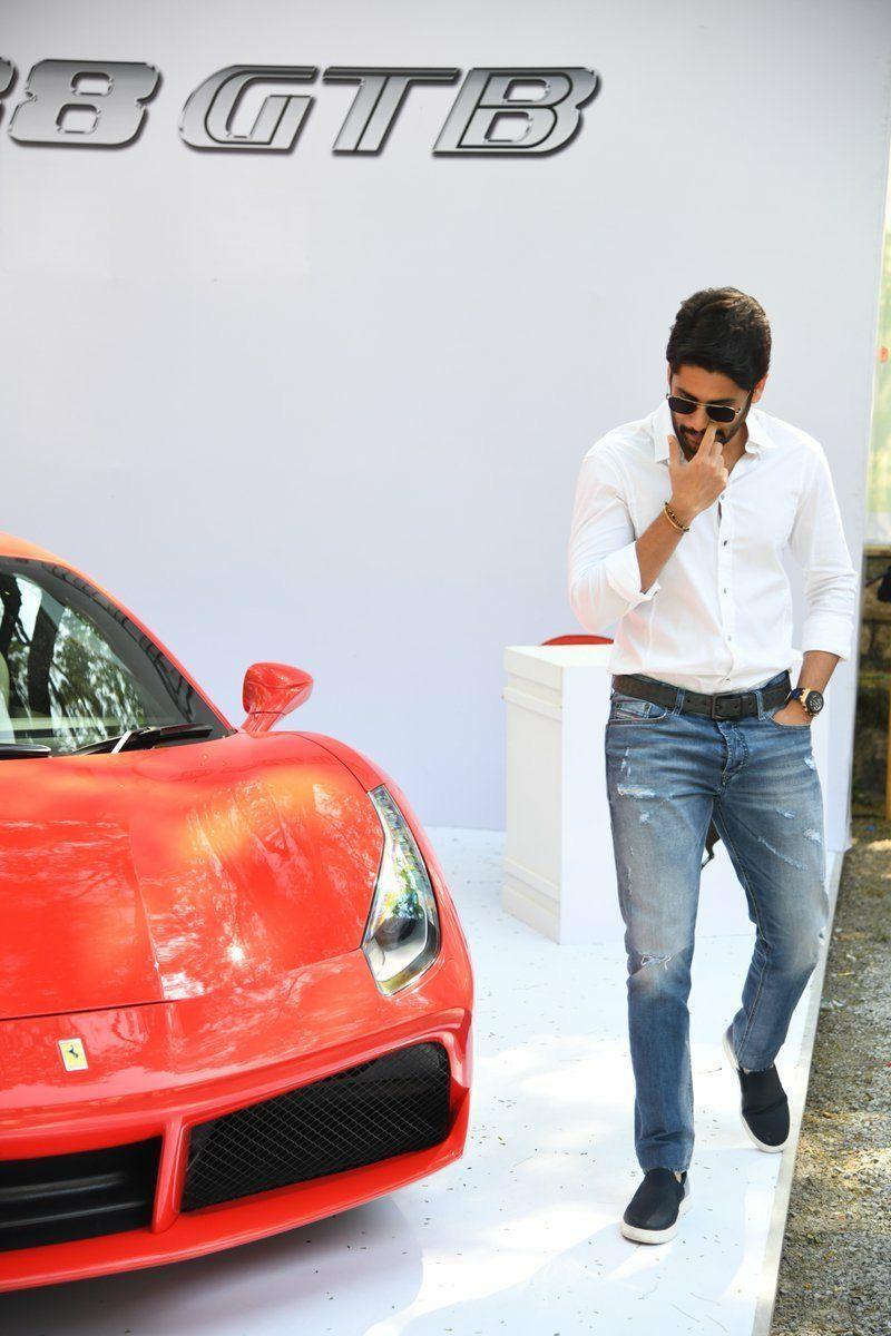 Yuva Samrat Naga Chaitanya at Super Car Show 2017 Hyderabad Photos