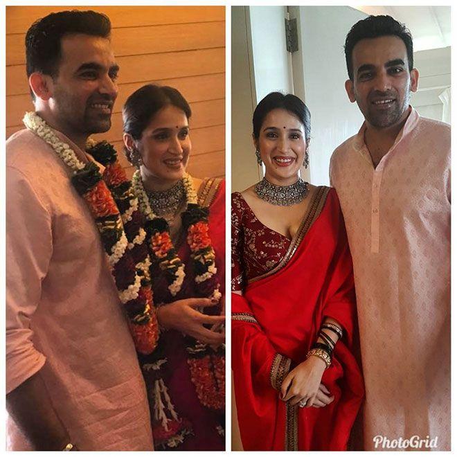 Zaheer Khan Ties The Knot With Sagarika Ghatge Photos