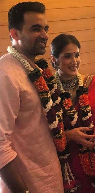 Zaheer Khan Ties The Knot With Sagarika Ghatge Photos