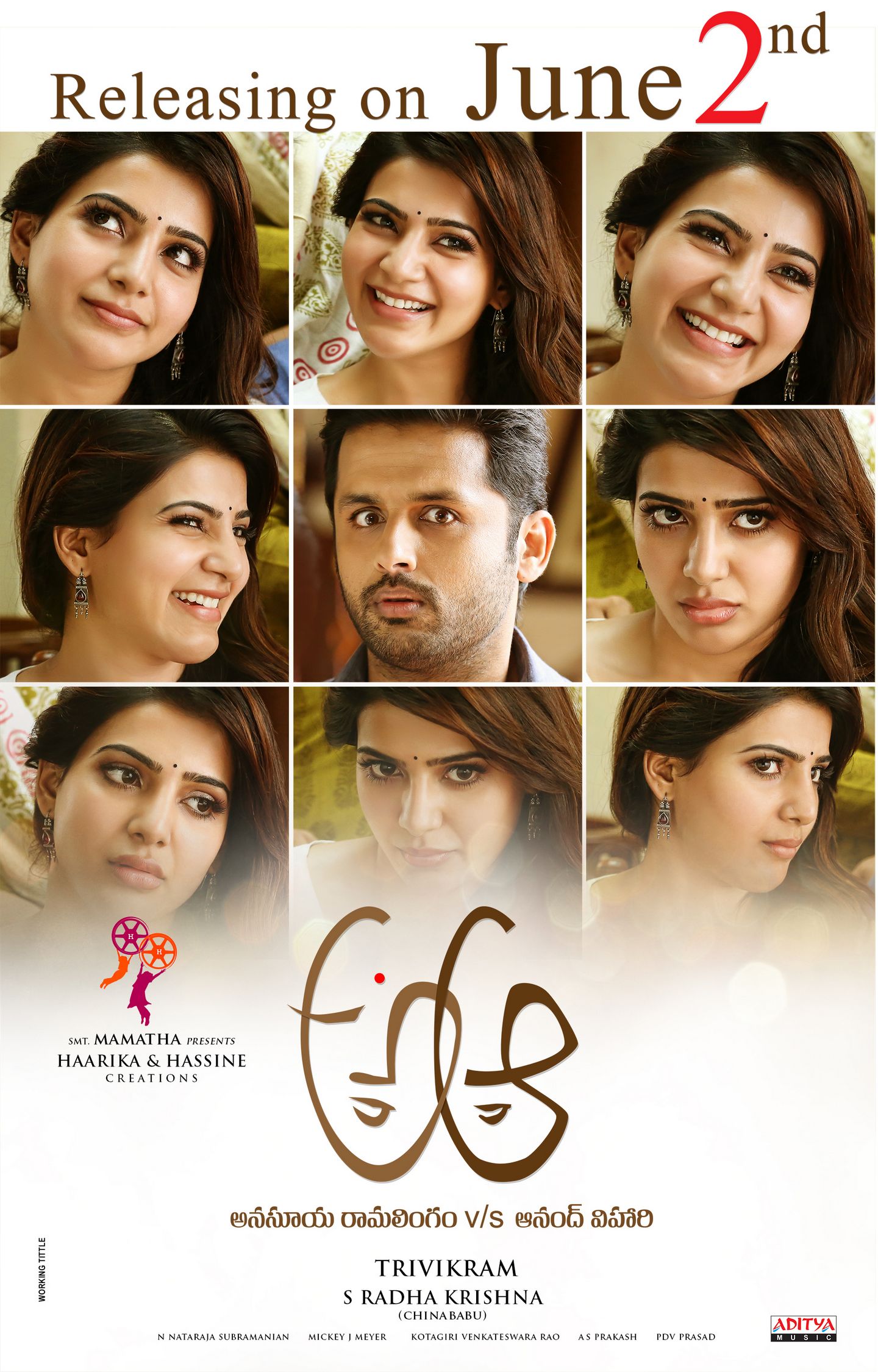 A Aa Movie New posters