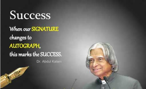 Abdul Kalam Inspirational And Motivational Quotes