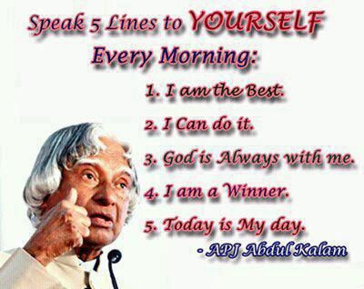 Abdul Kalam Inspirational And Motivational Quotes