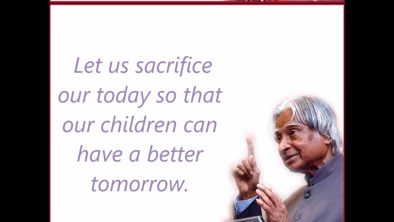 Abdul Kalam Quotes For Inspiration