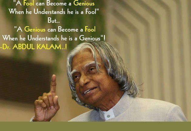 Abdul Kalam Quotes For Inspiration