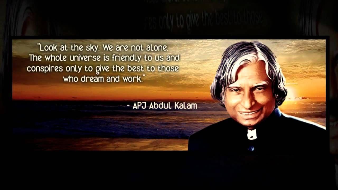 Abdul Kalam Quotes For Inspiration