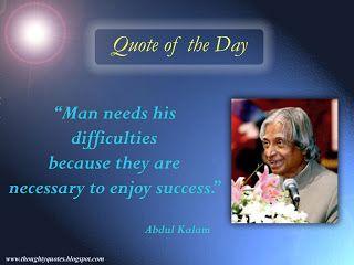 Abdul Kalam Quotes For Inspiration