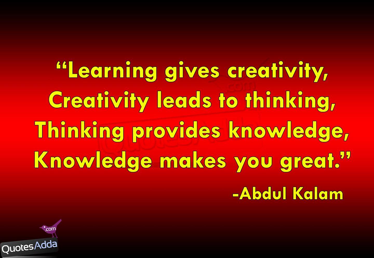 Abdul Kalam Quotes For Inspiration