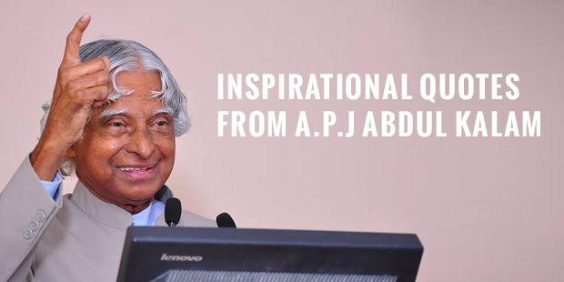 Abdul Kalam Quotes For Inspiration