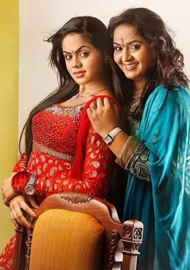 Actress Radha family Photos